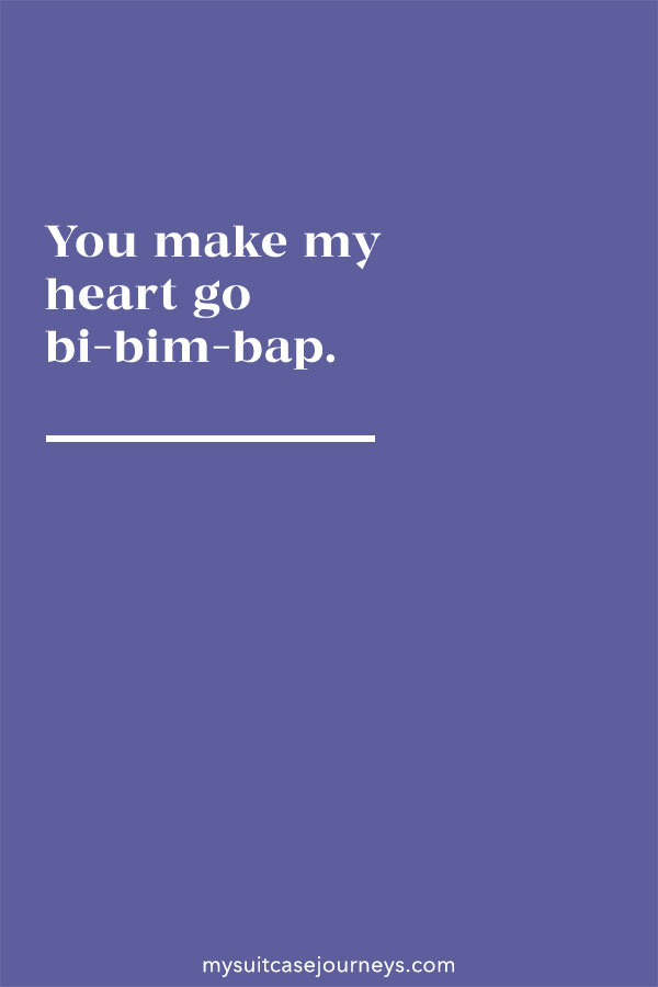 korean food puns